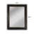 Hachiro Wood Flat Wall Mirror