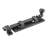Black Slide Bolt Door Latch 4" L Wrought Iron Sliding Bolts with Catch