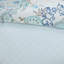 Ensemble d'édredon réversible à imprimé floral en coton 8 pièces Blue King-131582771