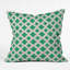 Coussin décoratif intérieur / extérieur Allyson Johnson Classic Emerald-879691336