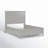 Renee Solid Wood Standard Bed with Panel Headboard-92596382-92387785