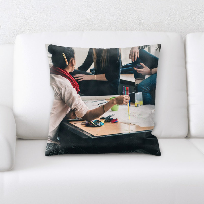 Coussin décoratif people