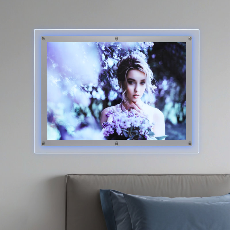 LED Light Poster Display Frame