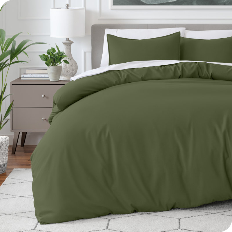 Ensemble de housse de couette en microfibre moderne et contemporain, Housse de couette pour grand lit et 2 taies décor