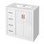 Ensemble de meuble-lavabo autoportant avec 3 tiroirs-621731838