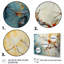 Orange, bleu sarcelle, érable brillant, agate I - arbre érable, art mural-149729741-149729738