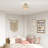 Charleeann Linen Blend Semi Flush Mount