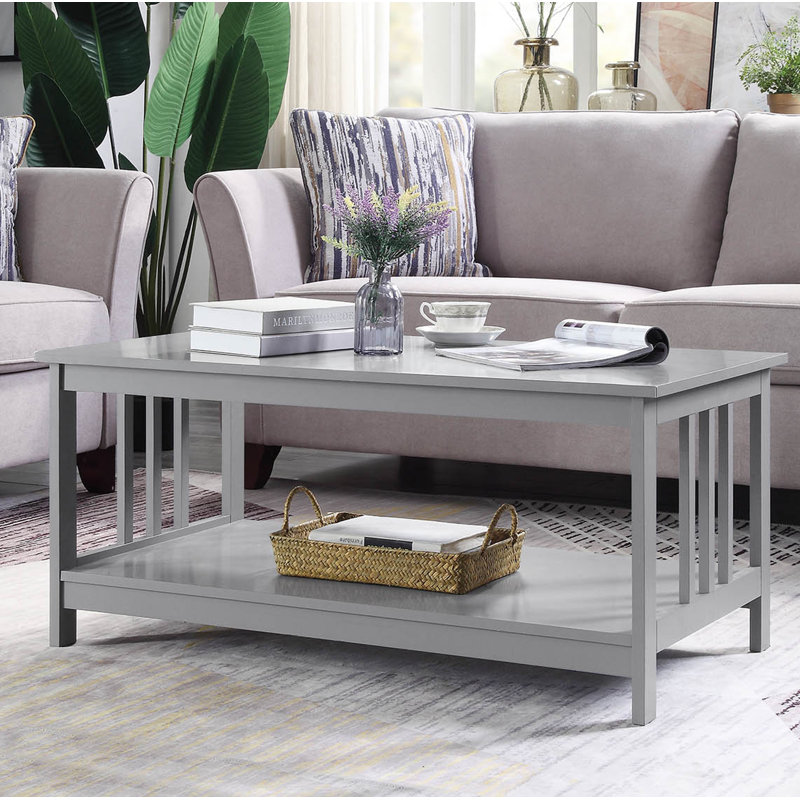2 - Piece Living Room Table Set, Gray