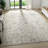 Anthonyson Cream Farmhouse Floral Polyester Indoor Area Rug-1302673634