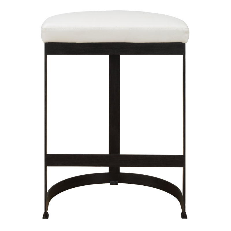 Tabouret de comptoir blanc Joss & Main Huntington