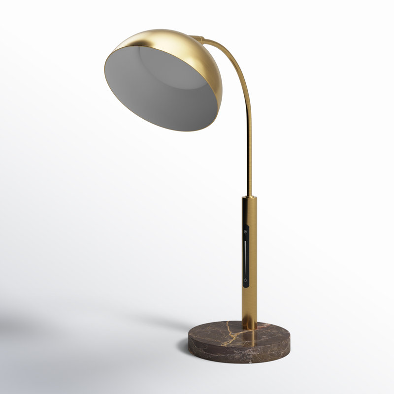 Lampe de bureau à DEL Badlingham avec interrupteur intelligent