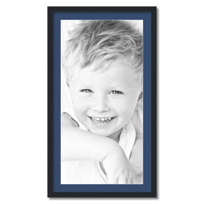 Wood Picture Frame with Mat