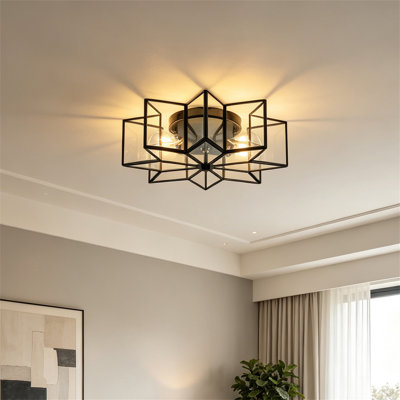 Glass Flush Mount