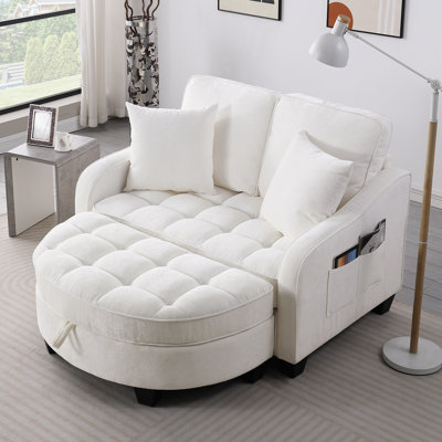 Two-Seater Sofa, Double Sofa Chaise Longue
