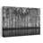Black White Forest Reflections Dramatic Elegant Minimalist Forest Landscape Wall Art-1506320345