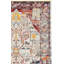 Tapis oriental bleu clair / rouge / gris Lavine-20658171