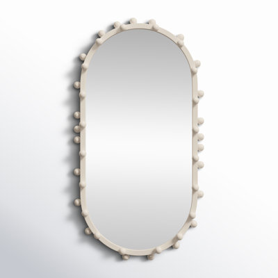 Metal Oval Mirror