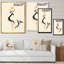 «Fashion Woman Line Art III» - décoration murale sur toile glamour-890696344-890696343