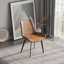 Chaise d'appoint en cuir Angiens-1288904253-1331919393