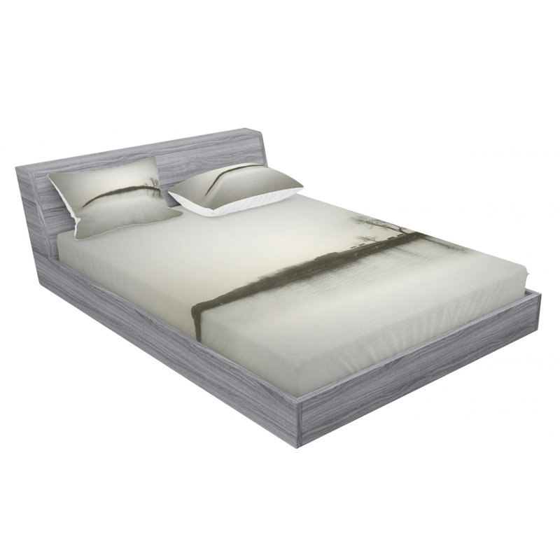 Microfiber Sheet Set, Full Sheet Set with Fitted Sheet