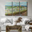 «Peach Trees In Blossom» sur toile-1237848020