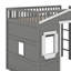 Lit mezzanine double avec échelle-1662616862