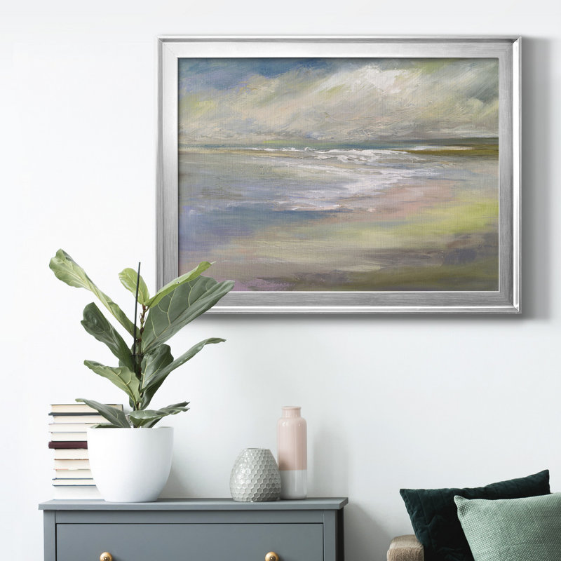 Toile encadrée de qualité supérieure Beach Light II - prête à être accrochée, H 26,5 po x l 36,5 po x P 1 po