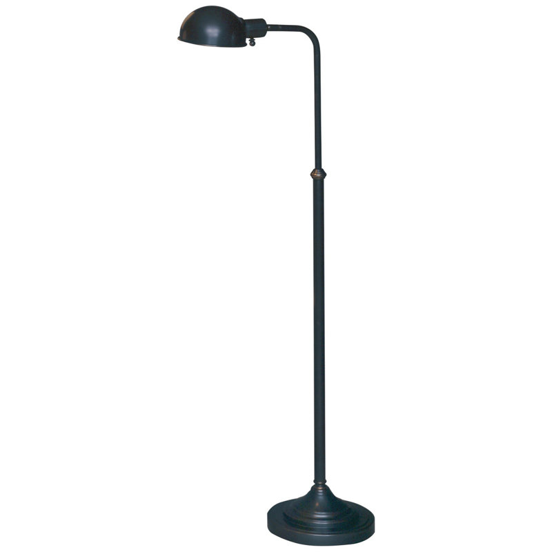 Kinetic 37.5'' Pharmacy Floor Lamp, Deep Patina Bronze