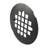 4-1/4" OD Casper Style Brass Snap-In Shower Strainer Drain Cover-21698868