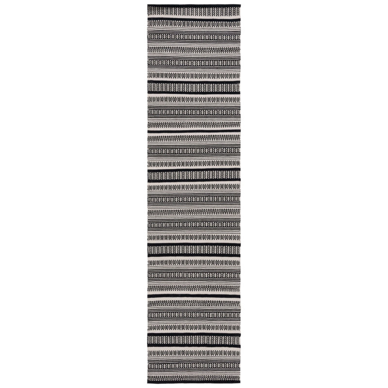 Annia Flat Weave Cotton Southwestern Rug, Runner 2'3" x 9'