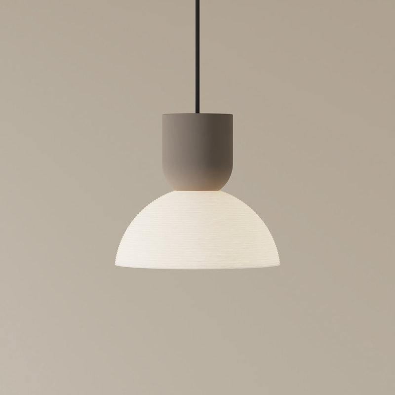 Buia Pendant Light, Smoke, Black