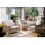 June 4 Piece Polyester Conservatory Living Room Set