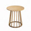 Ensemble repas d'extérieur 3 pièces en bois d'acacia avec coussins crème, teck