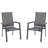 Leonard Stacking Aluminum Patio Dining Armchair-1523490416