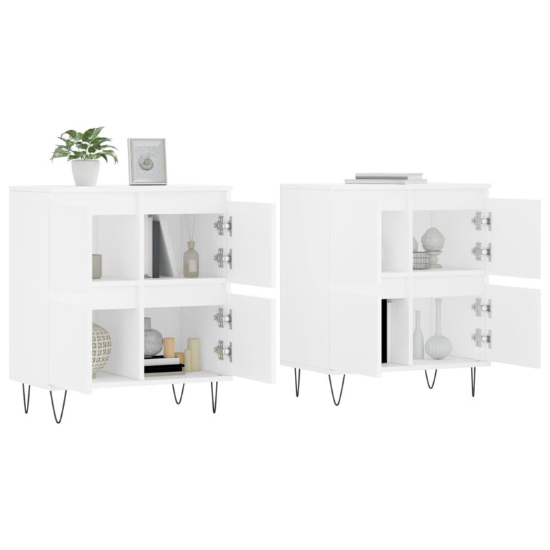 Canyonville 120cm Sideboard, White