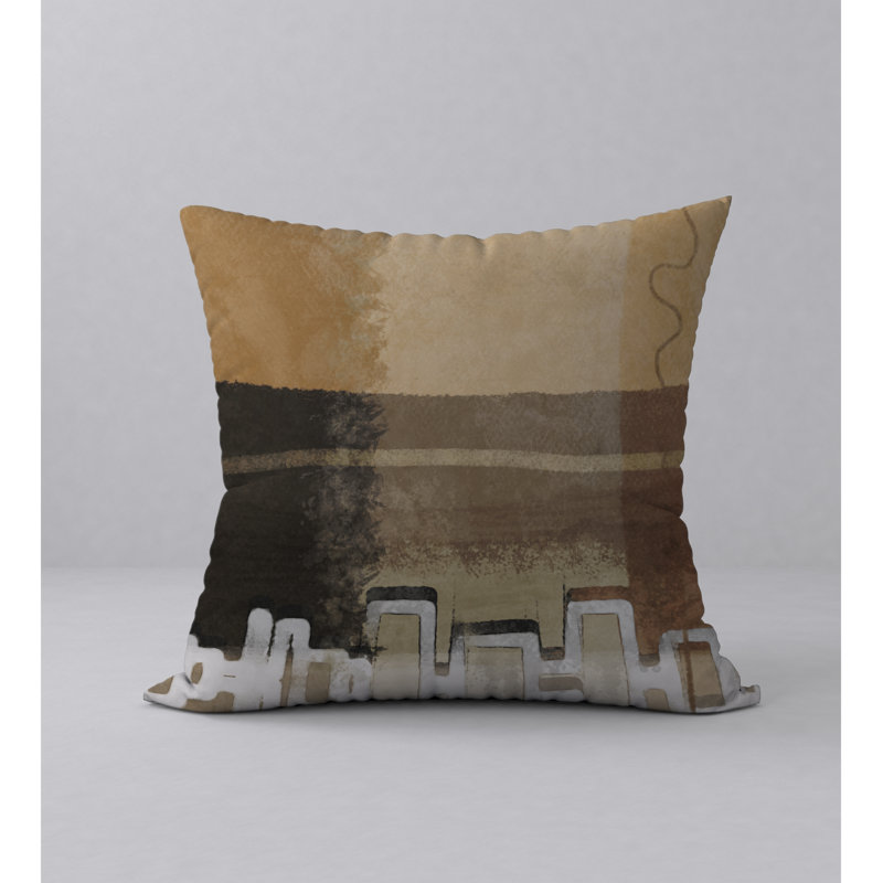 Reversible Throw Pillow, 24" x 24"