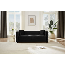 Alcott Hill® Baneen 65'' Upholstered Loveseat Arm Sofa with Solid