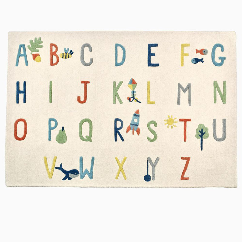 Alphabet Rug, Large