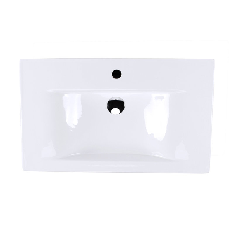 Spring 29.88'' L Bathroom Sink, Single