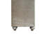 Table de chevet en velours beige Lucienne