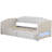 Extendable Upholstered Daybed With Two Storage Drawers And LED Light,Daybed-479115566