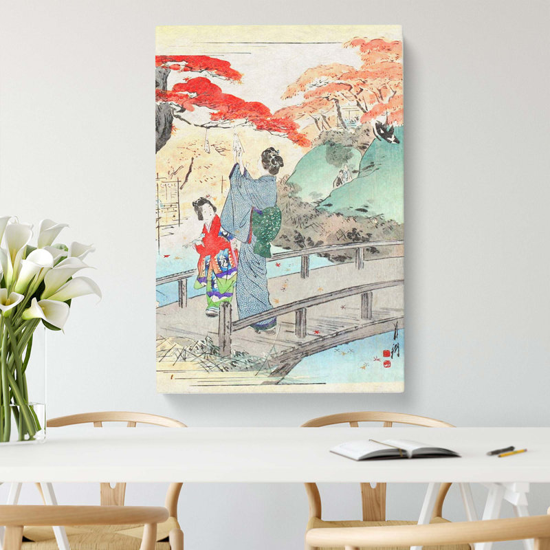 Beneath the Maple Trees - Wrapped Canvas, 60cm H x 40cm W x 3cm D