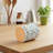 Marble-Patterned Ceramic Kitchen Utensil Rack, 6.4 Inches, With Cork Base To Protect The Countertop. Farmhouse Style, Kitchen Countertop Decoration, Christmas Gift.