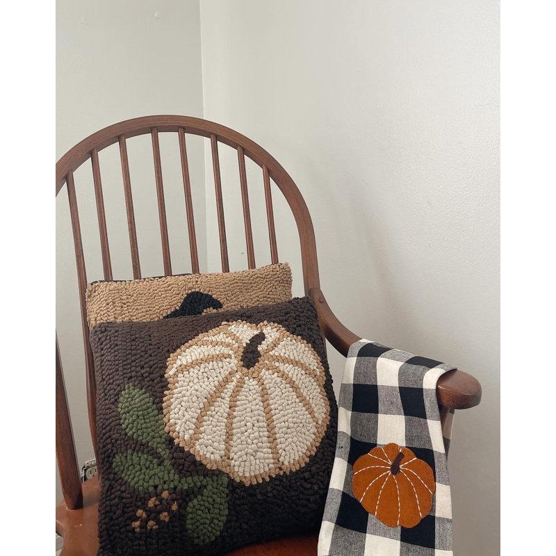 Floral Cotton Reversible Pillow Cover