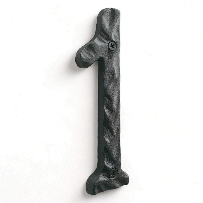 Numéro pour plaque d'adresse à fixer, 1