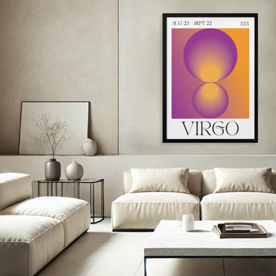 Virgo Print by Valeria Castillo