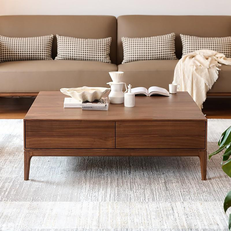 Black walnut end table