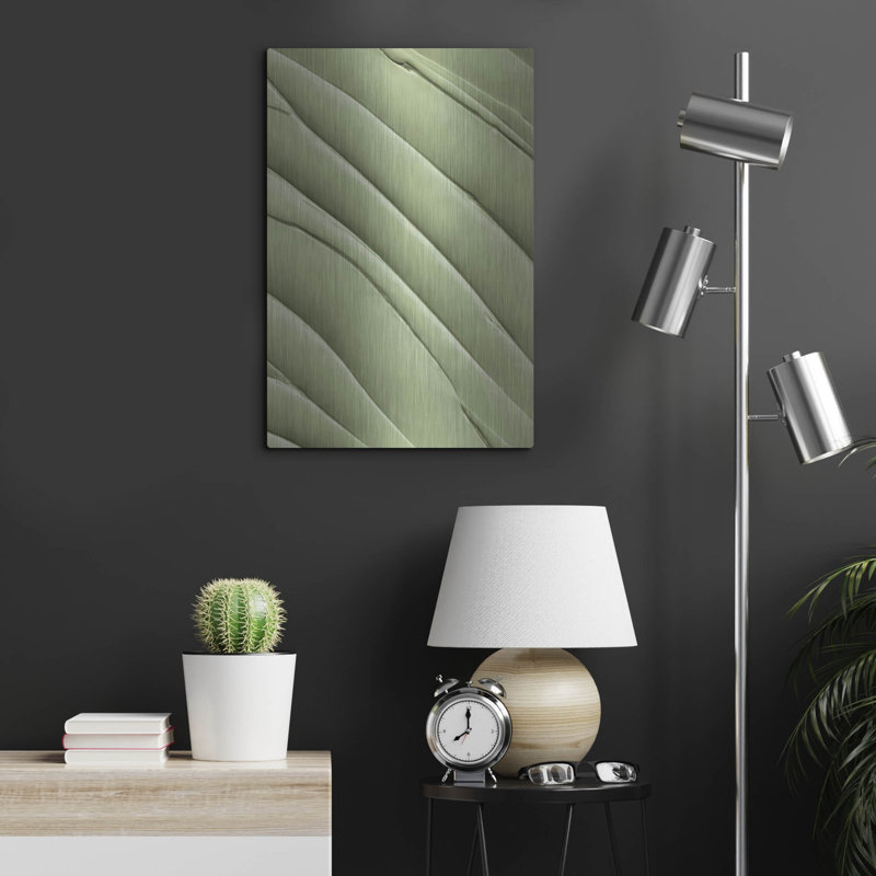 Art mural en métal Lark Manor ™ «Sage Leaves» par Incado, H 24 po x l 16 po