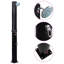 Milbrandt 220cm H Solar Powered Temperature Controlled Metal Freestanding Outdoor Shower and Footwash Spout-935834391