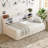 Twin size Upholstered Platform Bed with Storage and Drawers-36116146